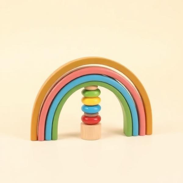 Rainbow Stacking Tower